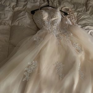 Champagne Ballgown